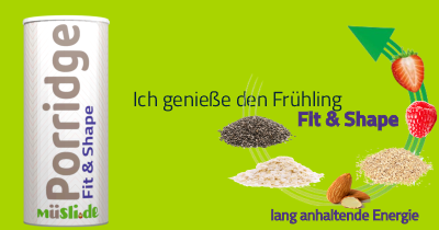 Infobild der Zutat Fit & Shape Porridge von müsli.de
